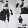 9L3D Printed Indomitable Hero Tech Jacker Lucky13 Action Figure Dummy13 MultiJointed Collectible Model Toy T13 Birthday Present