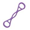 Achtform Fitness Widerstandsband mit Griff Anti-Rutsch Männer Frauen Brustexpander Elastisches Band Arm Rücken Schulter Dehnung Yoga Spannseil