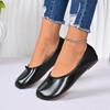 Fashion Split Toe Single Shoes Autumn New Round Toe Shallow Mouth Slip-on Soft Sole Non-slip Wear-resistant Flat Shoes