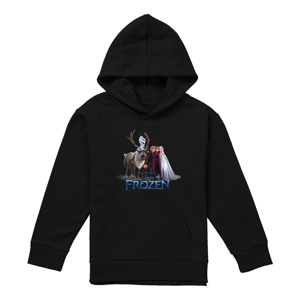 Frozen Childrens/Kids Group Photo Pullover Hoodie