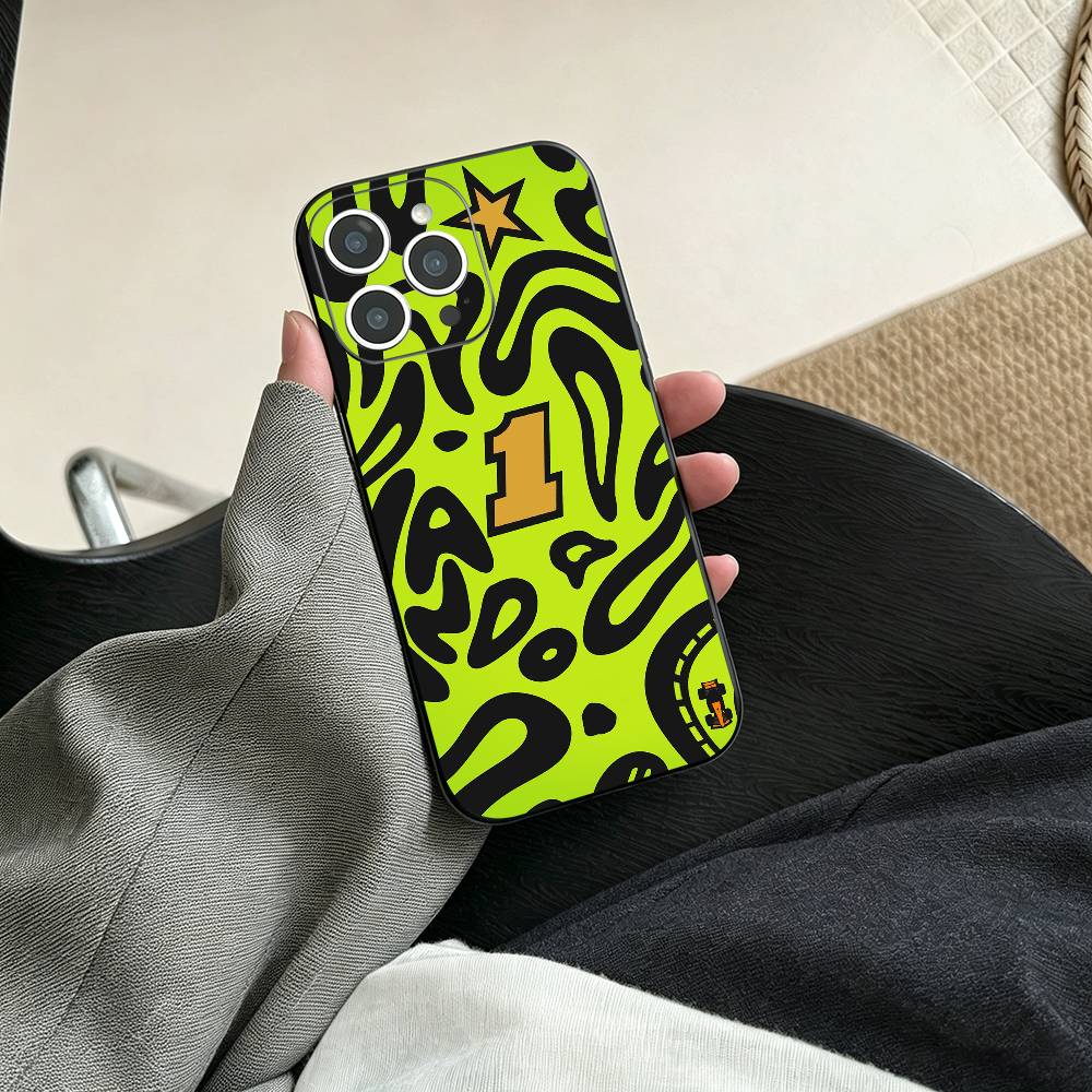 Racing Driver Lando Norris  Phone Case For iPhone 17, 16,15,14,13,12,11 Plus,Pro Max, Others Soft Black Cover