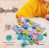 Silicone Educational Puzzle Toy for Kids - Number & Shape Learning