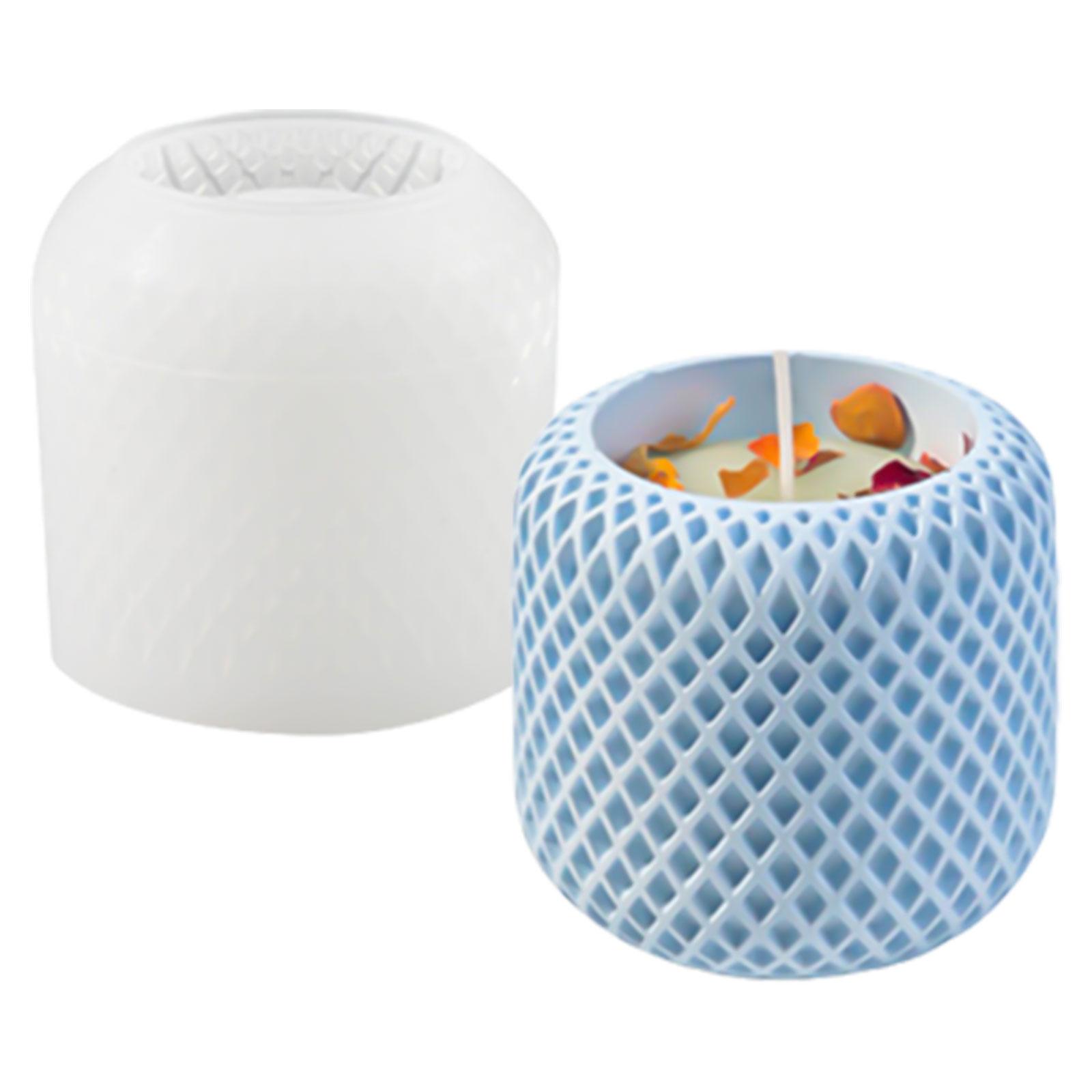 

Силиконовые формы для подсвечников, силиконовые формы для подсвечников, круглая форма, уникальные формы для поделок из смолы, силиконовая текстура для поделок