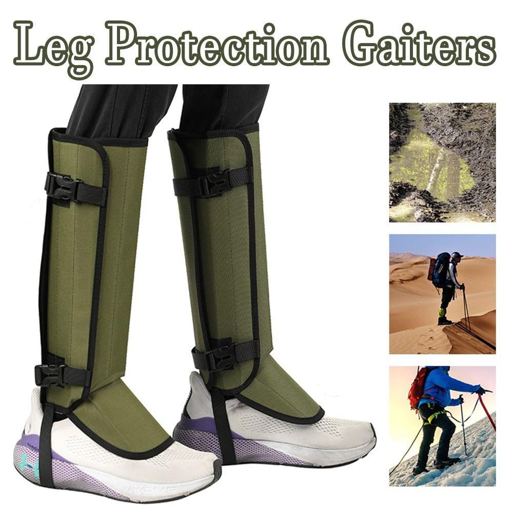Thick Material Leg Protection Gaiters Breathable Boot Gaiters for Camping  Jungle