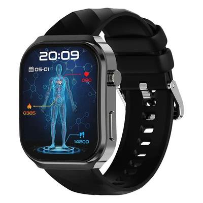 Nuovo Orologio Smart AI per Diagnosi Salutare Lipidi nel Sangue Acido Urico Chiamate Bluetooth Pressione Sanguigna Smartwatch per la Salute Uomo Donna