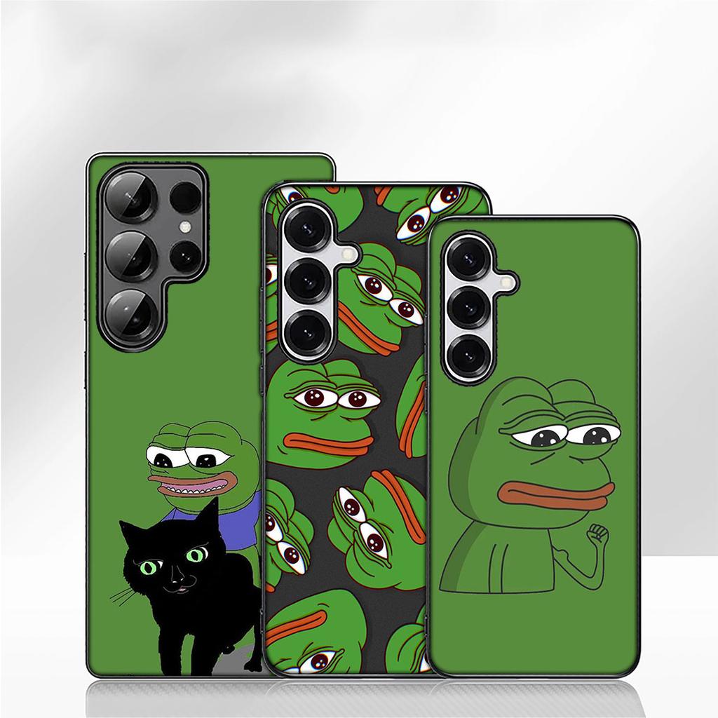 Animal Sad Frogs Pepes Funny Cover Phone Case for Xiaomi Redmi Note 14 12 13 ProPlus A3 Pro Plus 12C 13C 14C 5G