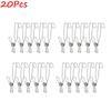 5/10/20Pcs Long Tail Clip Stainless Steel Photo Clip Clothespins Towel Organizer Holder Rack Hooks Clothes Pegs Laundry Storage