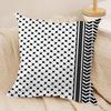 Arabic Keffiyeh Traditional Cushion Cover Silky Short Plush Invisible Zipper Dustproof Sofa Pillow Case For Home Decor