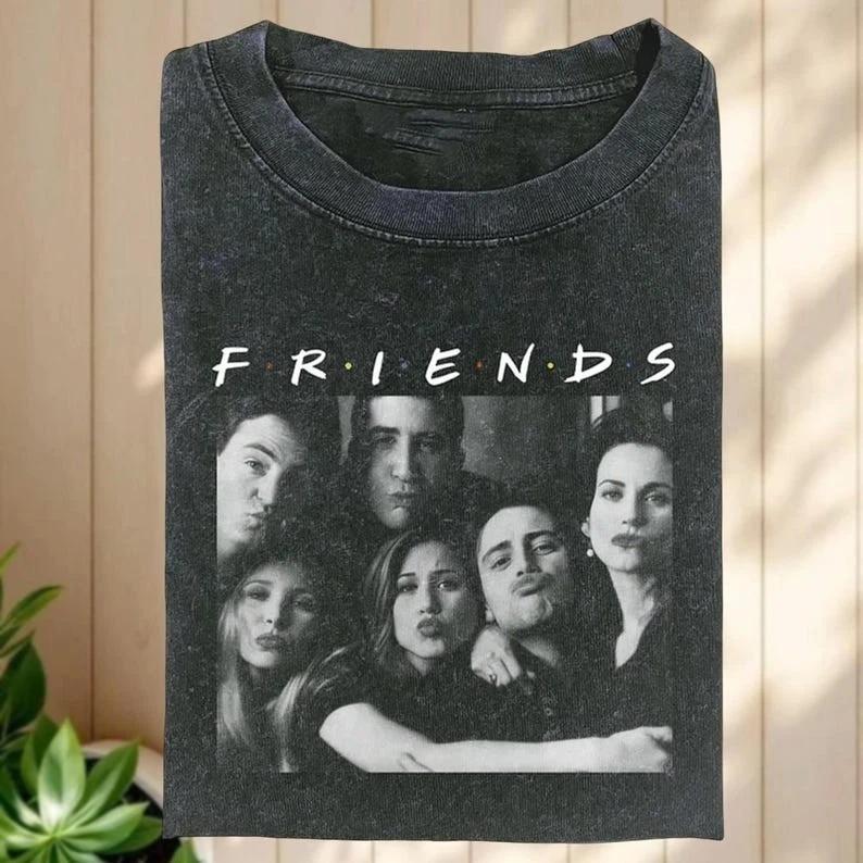 Friends tv show shirt, graphic 90s sitcom tshirt 3XL