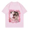 Funny Meme Cat Face Graphic Tshirts Unisex Women Casual Vintage T Shirts Unisexs Oversized Tshirts Cats Lovers Gifts