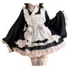 XHSUKADO Nurse Outfit 4-Piece Set One-Piece Womens Spring Summer Autumn Kimono Yukata Costume Cosplay Princess Sleeve Top Mini Skirt Apron Ribbon Maid