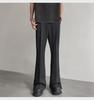Men's Trendy Flared High-Waist Slit Trousers