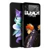 Kurosaki Ichigo Bleach Black Phone Case For Samsung ZFlip7 ZFlip6 ZFlip5 ZFlip4 ZFlip3 5G Hard Protective Galaxy Z Flip 3 4 5 6