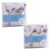 COCO WALK (WAVE) Leo Lionni Baby Goods, Baby Shower Gift, Boxed (1 Bib, 1 Mini Handkerchief), Number Pattern, Made In Japan, R-210814-NUM