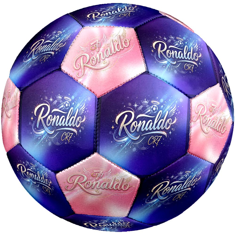 Ronaldo's: Soccer Legend Size 5 Football Machine Sewn Indoor/Outdoor Universal Football Unique Gift for Soccer Lovers