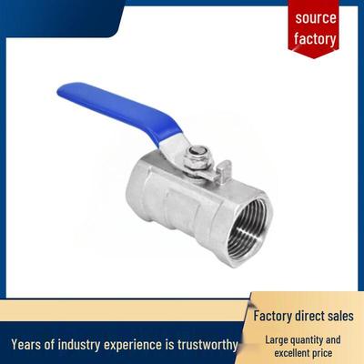304 Stainless Steel One-Piece Ball Valve