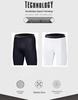 NBA Style Men's 5-Point Basketball Tights - Single Leg Sports Training & Running Leggings