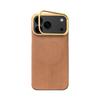 Aramid Fiber Phone Case for iPhone 17 Pro Max with Built-in Lens Holder Stand,Ultra Slim Protective Cover For Iphone 17 Pro Case