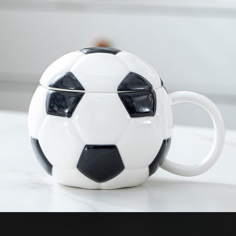 

Creative Sports Culture Ceramic Mug American Baseball Football Shaped Cup Home Breakfast Milk Cup Office Afternoon Tea Coffeecup 380ml