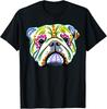 English Bulldog - Day of the Dead Sugar Skull Dog Gift Unisex T-Shirt