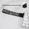 Keyboard Strap With Adhesive Aesthetics Pattern Wooting Fire68 Snap Strap For Mechanical Keyboards Enhanced Aesthetics