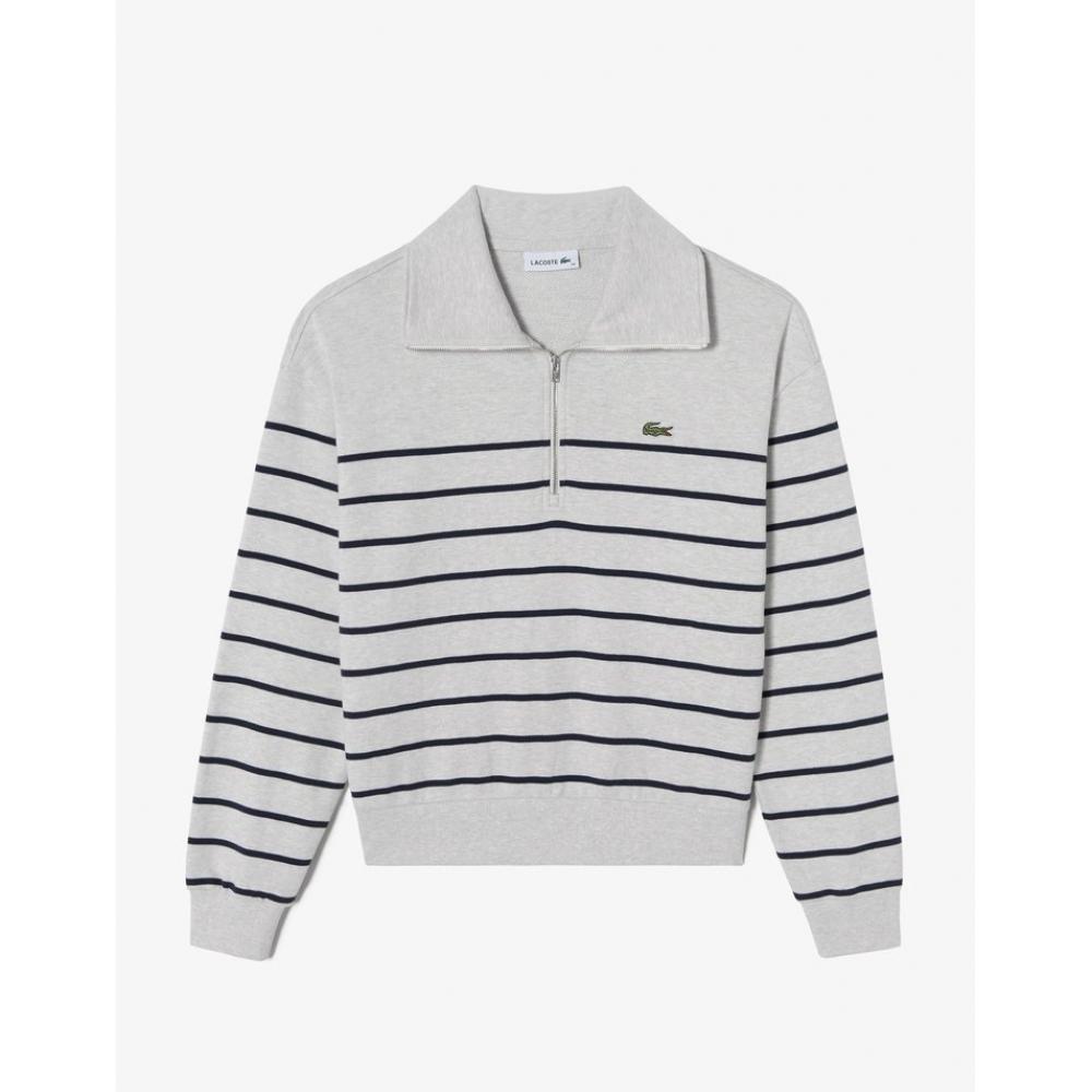 

LacoSTe Women S Half Zip Up T ShirT Sf276e 54n 166 034