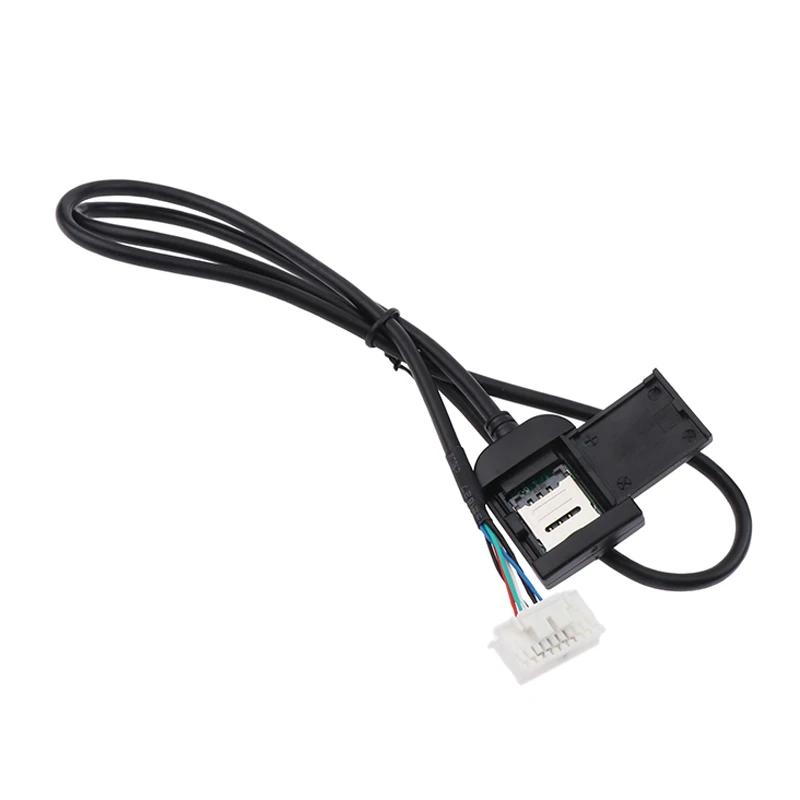 Sim Card Slot Adapter For Android Radio Multimedia Gps 4G 20pin Cable Connector Car Accessories Wires Replancement Part
