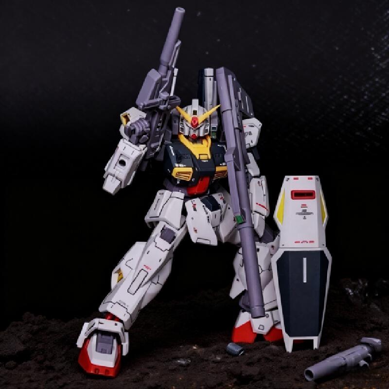 New HG 1/144 Mk-ii Rx-178 Assembly Model Kit Action Figures Exquisite Desktop Decorations Collectible Model Boy Surprise Gift
