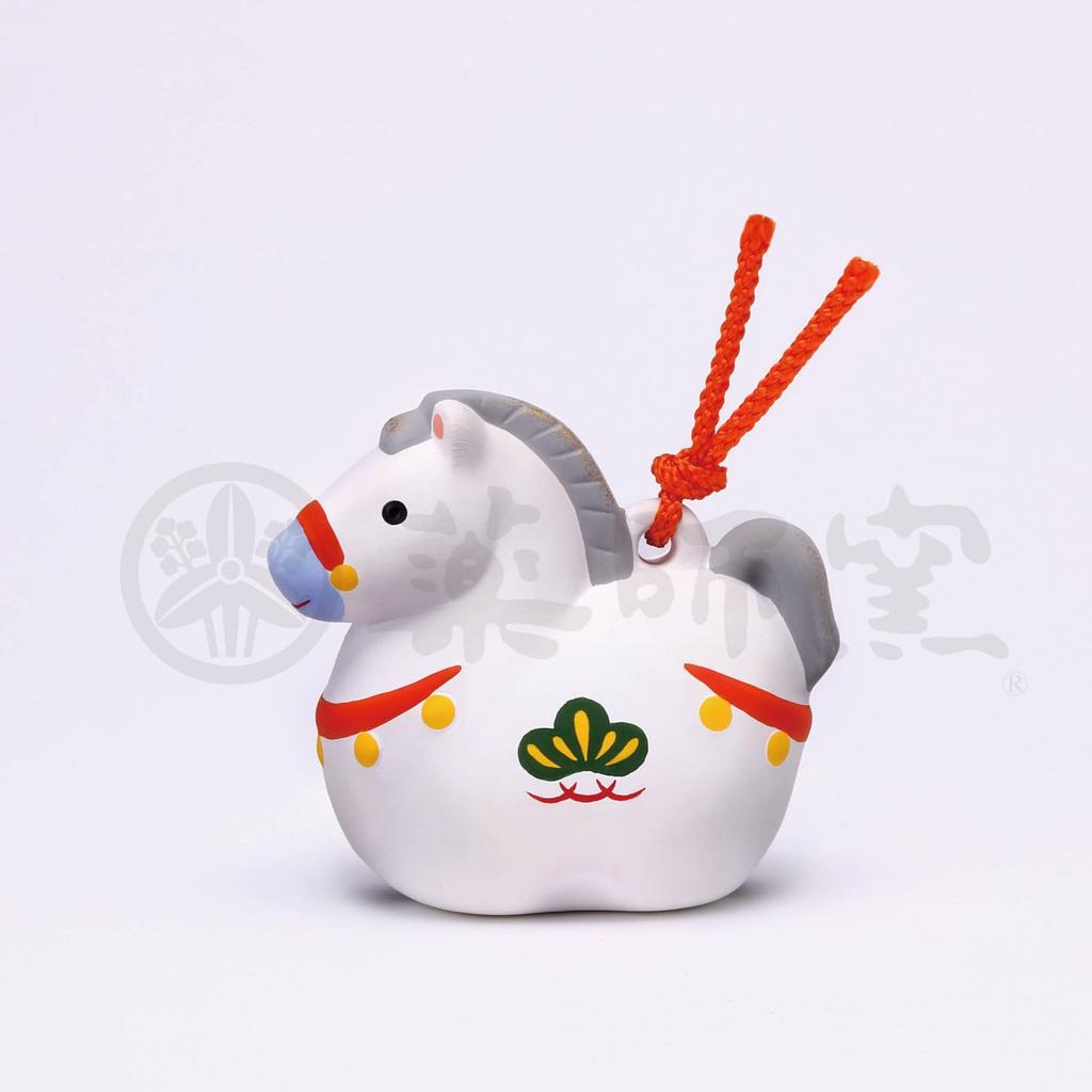 Yakushigama Nishikisa Invitation to Good Luck Suzu Zodiac Earth Bell Noon Zodiac New Year Ornament Interior Lucky Charm (Yakushigama) [137-Noon]