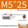 201 Stainless Steel Headless Set Screw - Flat End Socket Screw