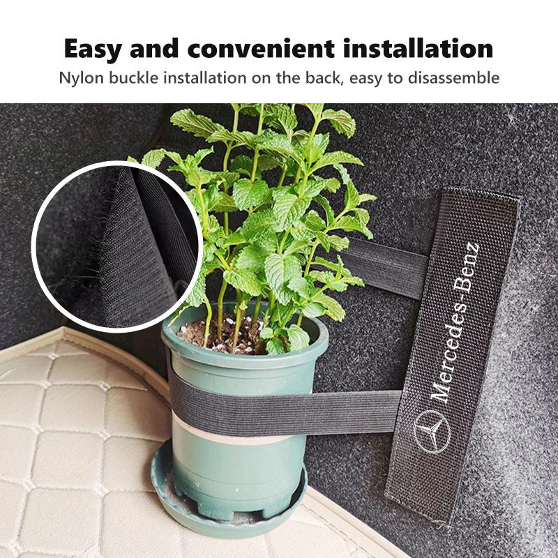 For Benz Car Trunk Organizer Elastic Fixing Belt Storage Bag Tapes Luggage Fixing Belt AMG W213 W124 W108 W126 Exclusive W204 GP1