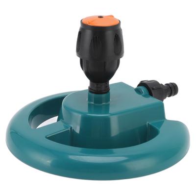 Gartensprenger Automatische Rotation 360 Grad Langlebige ABS Runde Basis Weit Verbreiteter Rasensprenger