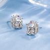 925 Sterling Silver Red Eye Crystal Dragon Stud Earrings For Women Luxury Designer Jewelry Best Selling Offers