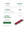 Non-Toxic 124Pcs/Lot Plate 1X5 Holes Block Moc Color Accessories Compatible With 78329 Brick Diy Children Toy Assembly Parts