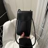 Kabelky Crossbody Dámské Mini PU kožené peněženky a kabelky přes rameno pro dívky Dámské Telefon Jednoduchá pevná designová taška