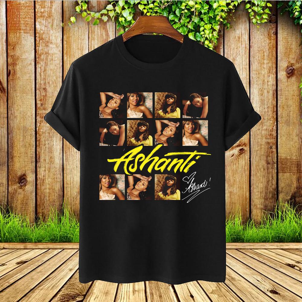 Inspired Ashanti Collection Gift For Fan Black Size S to 234XL Shirt AG506 Unisex T-Shirt XXL