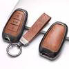 Zinc Alloy Genuine Leather Fit For Peugeot 2008 3008 4008 5008 308 408 508 Citroen C5 C4 C4L C6 C3-Xr Picasso Grand Ds3 Auto Key Fob Cover Case