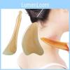 Premium Natural Resin Gua Sha Board For Facial And Neck Massage With Thick Design