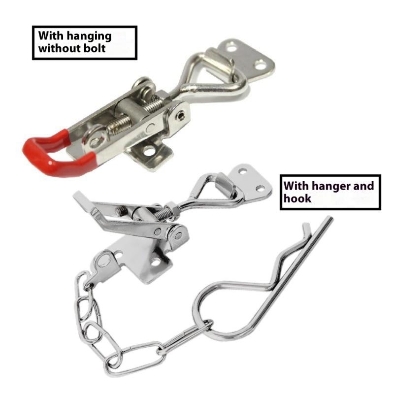 Locking Latches Toggle Latches Clamp For Boat Yacht RVs Storage Compartments Corrosion Resistant Safety Security Hardware