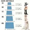 Summer Pet Ice Pad Cool Sleeping Mat Breathable Ice Silk Washable Pet Bed Durable Dog Cat Cushion Pet Supplies for Home Outdoor