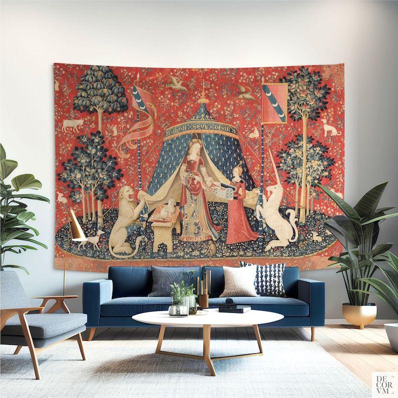 Medieval tapestry 75x100