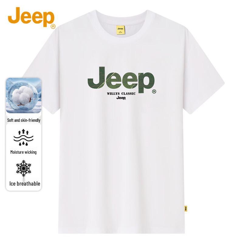 JEEP Men s Summer Outdoor Short Sleeve T-Shirt XXL