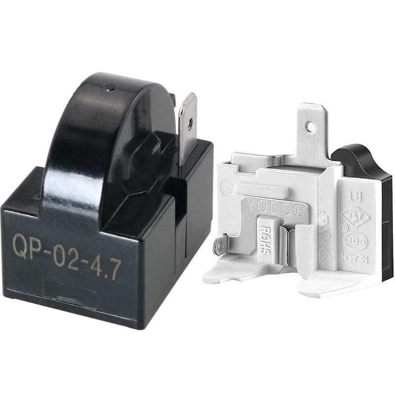 Refrigerator Compressor Overload Thermal Protector Automatic Cutoff Safety Device for Extended Equipment Lifespans
