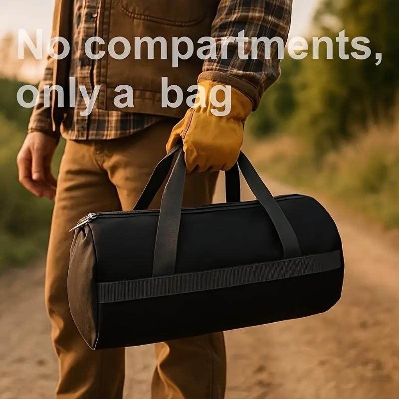 1pc Heavy Duty Tool Organizer Bag, Multi Compartment Storage Case for Tools, Camping, Gardening, DIY, Workshop & Garage Use
