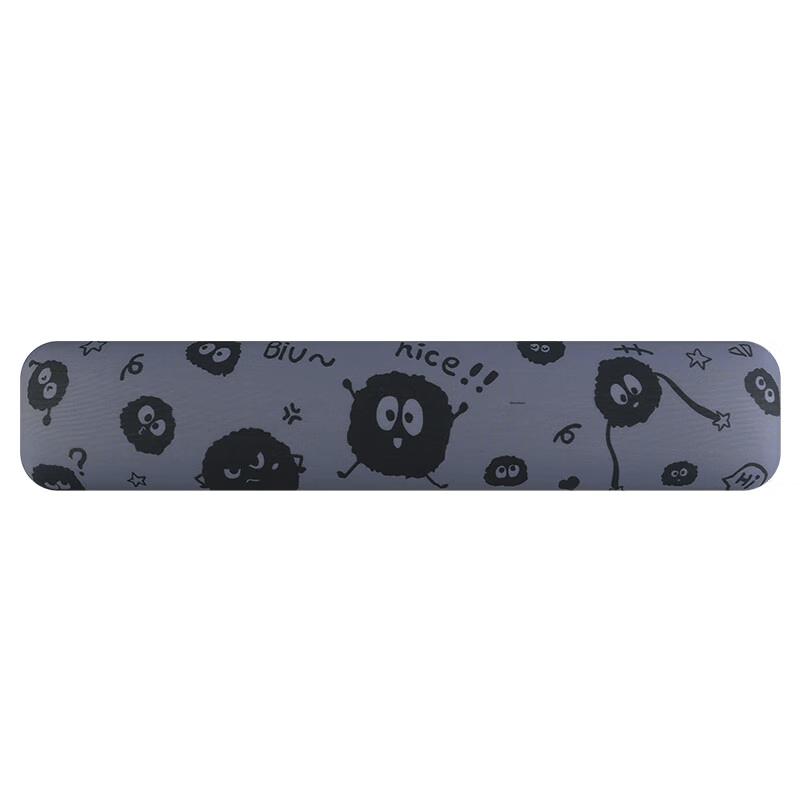 

Rantopad Mechanical Keyboard Wrist Rest, Mouse Wrist Support, 87-Key Keyboard Office Hand Rest, Small Coal Ball сірий колір