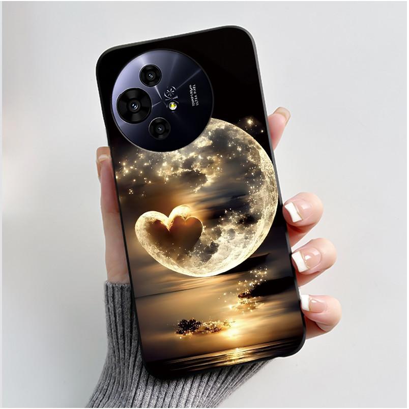 New Design Cute Case For TCL 50 NxtPaper 5G/50 Pro NxtPaper 5G/TCL P10/60 XE NxtPaper Shockproof Cover Black Case