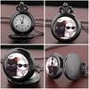 Cool Black White Cats Quartz Pocket Watch Vintage Women Pendant Clock Men Watch Gifts for Children Cat Lover Relojes De Bolsillo