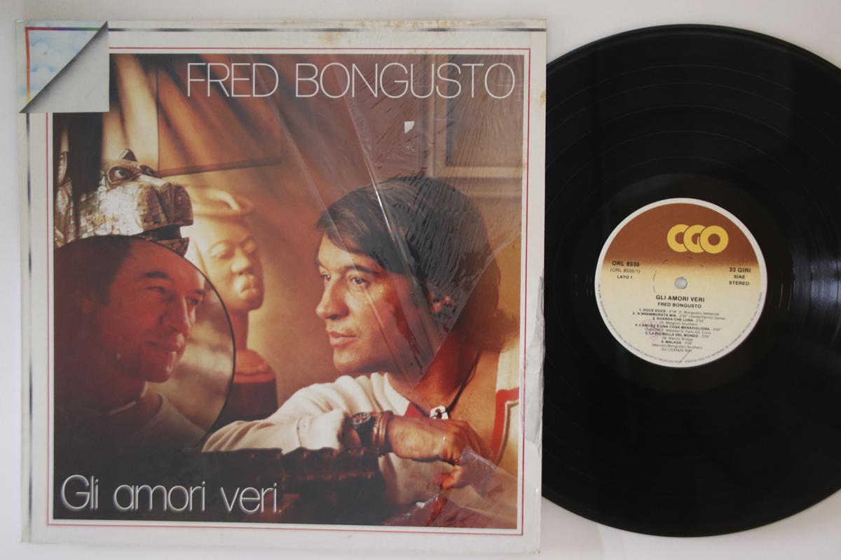 

LP Record FRED BONGUSTO - Gli Amori Veri ORL8535 CGO 1981 Italy Pop Used