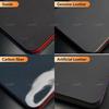 For Mitsubishi Pajero 2004-2010  Car Steering Wheel Braid Cover Hand Sewing Stylish Fashion Artificial Leather Suede