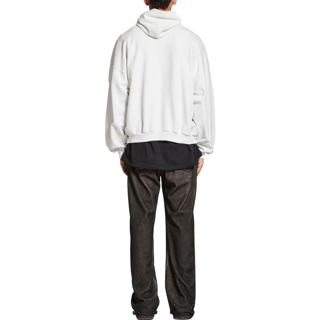Balenciaga Logo Printed Oversized Hoodie 739024TOVN99081